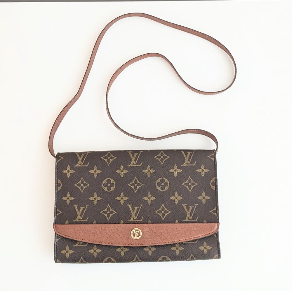 LOUIS VUITTON BORDEAUX PM CROSSBODY BAG CLUTCH POCHETTE MONOGRAM