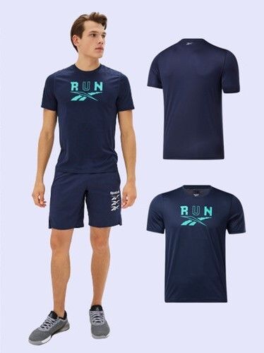 Brand New Reebok Running Speedwick Graphic T-Shirt size XL