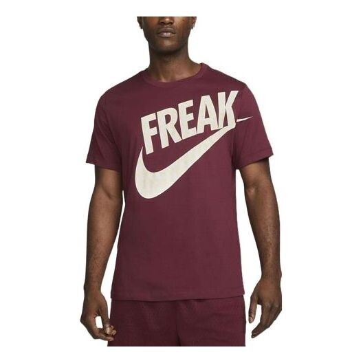 Brand New Nike Giannis Dri-FIT T-Shirt 'Red' size L