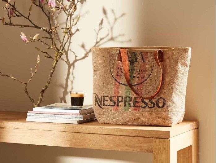 Nespresso Jute Tote Bag