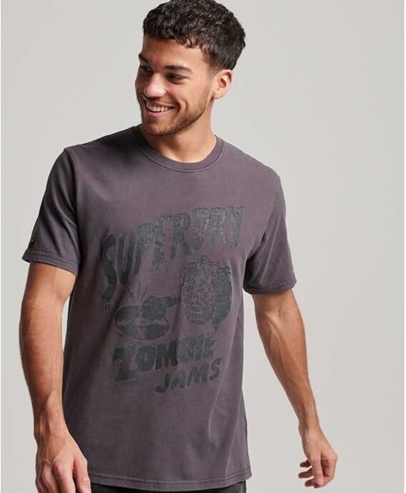 Brand New Superdry Vintage Lo-fi Flyer t-Shirt size US L