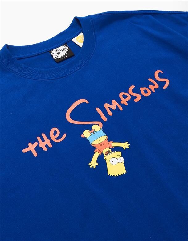 Brand New CACO Bart Simpson Heavyweight Cotton Drop Shoulder t-shirt size M