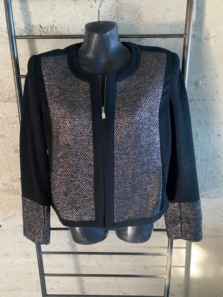 Sass & Bide Metal Heart Size 10 Jacket.