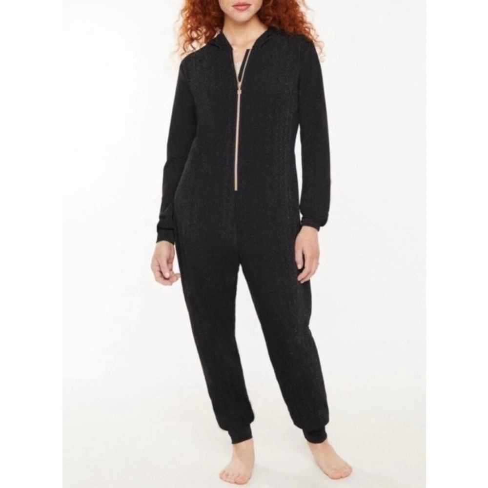 Savage X Fenty NWT Sleep and Shine Hooded Jumpsuit