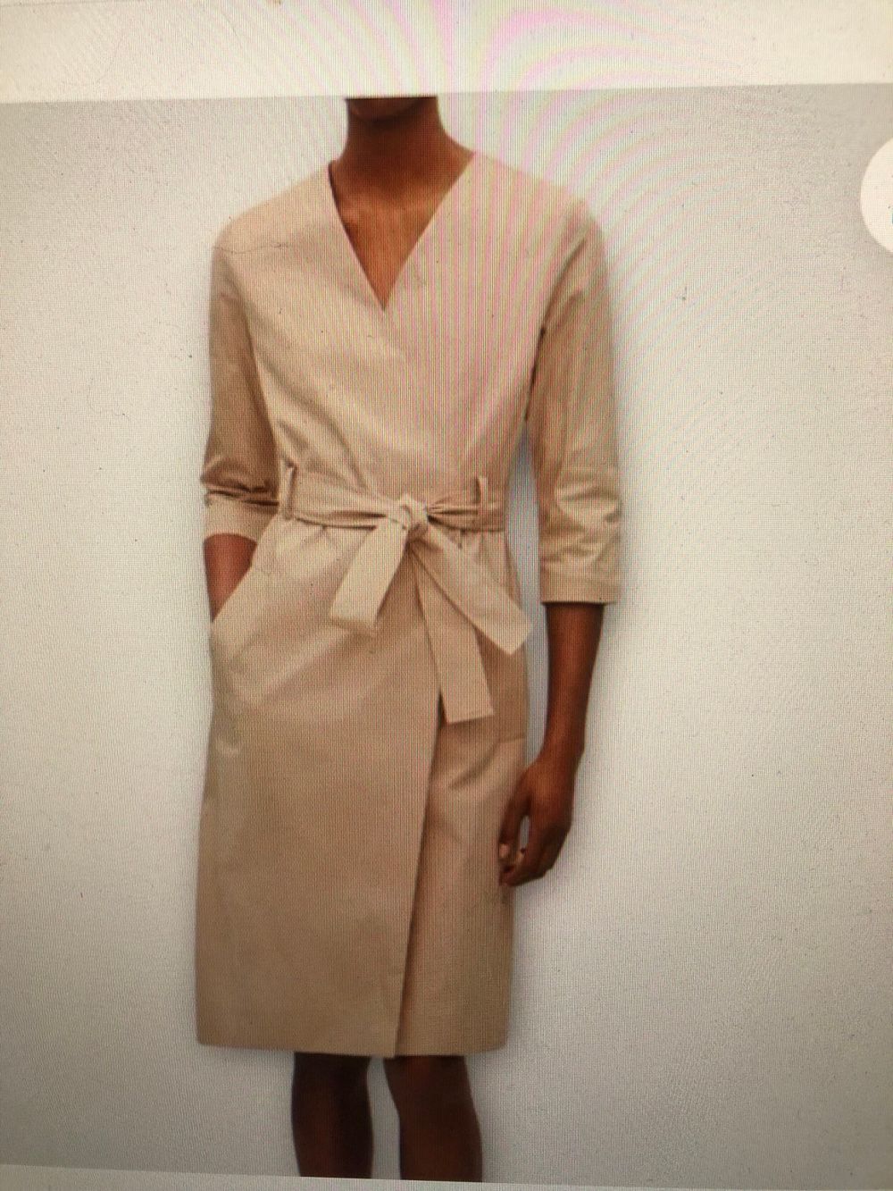 COS 3/4 sleeve trench coat