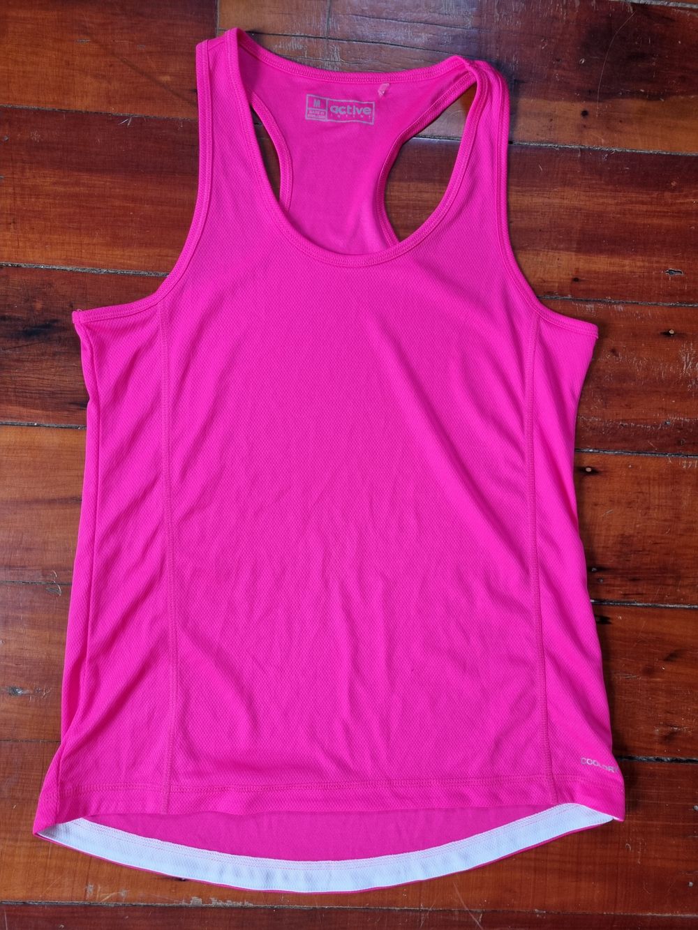 Active Intent Pink Singlet