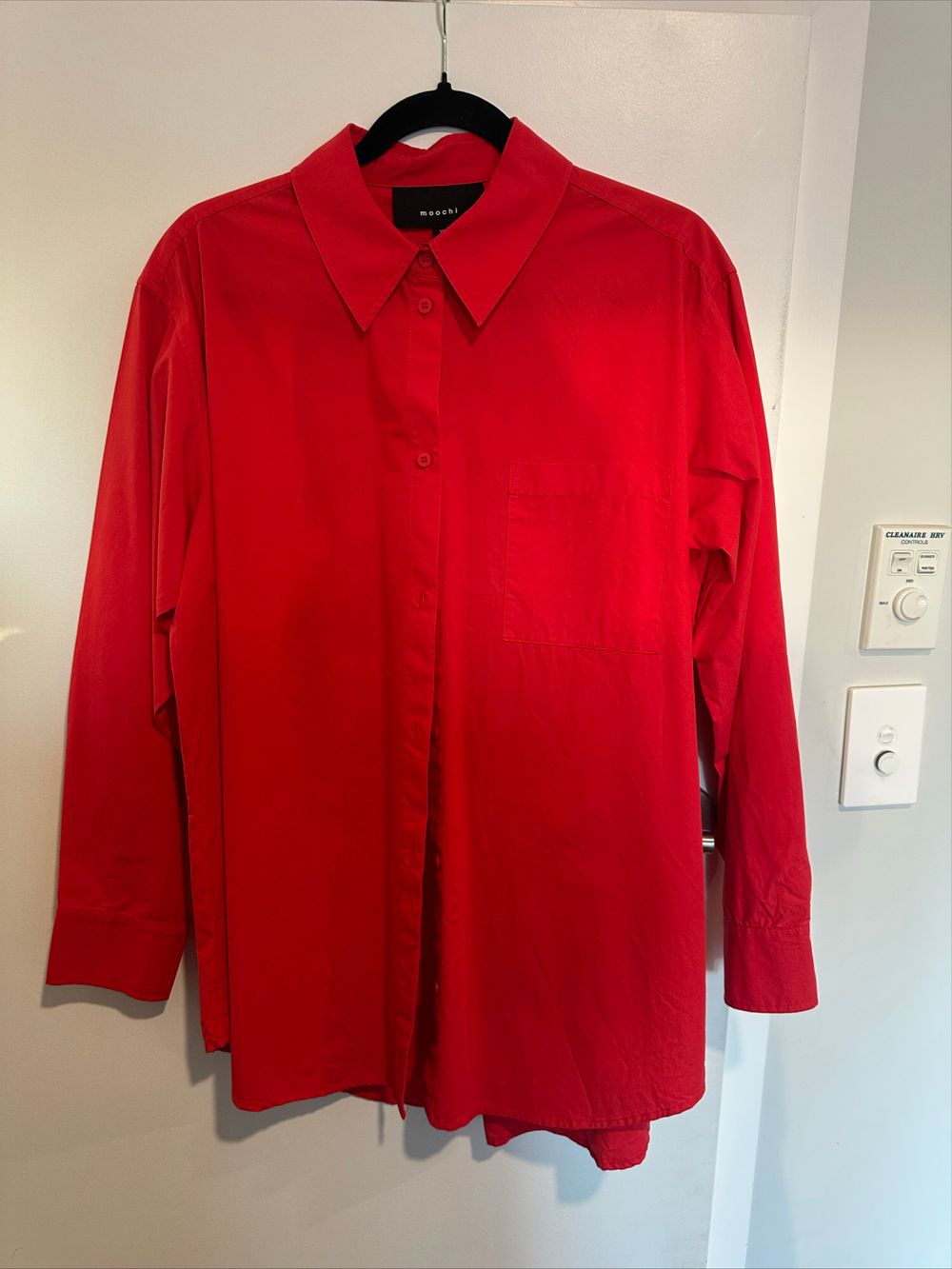 Moochi Red Long Sleeve Shirt - Adapt Shirt