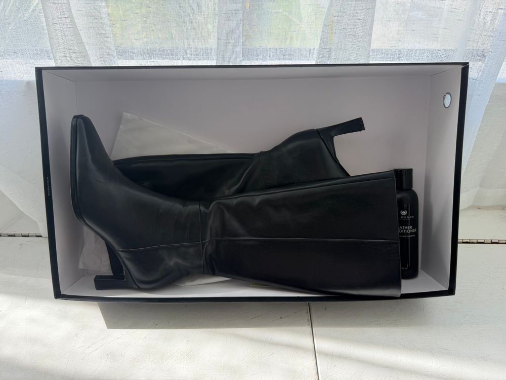 Mi Piaci Kyoto black leather boot