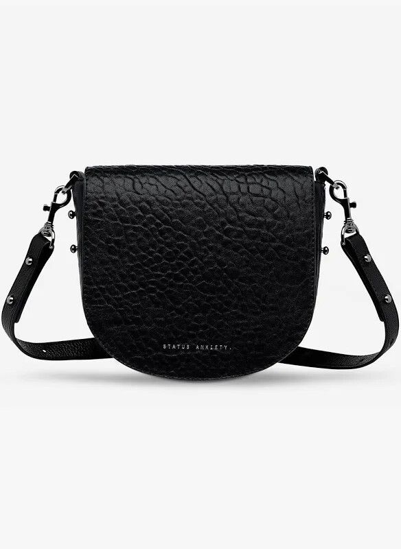 Status Anxiety - Art Of Pretending Shoulder Bag Black Bubble Size - OS