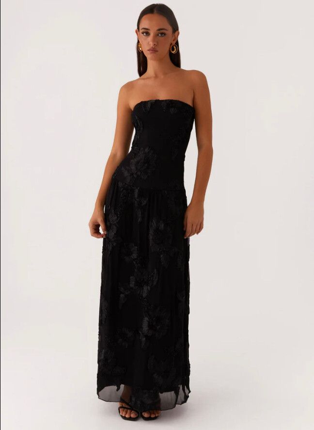 PepperMayo - Peppermayo Black Maxi Dress on Designer Wardrobe PepperMayo - Peppermayo Black Maxi Dress on Designer Wardrobe