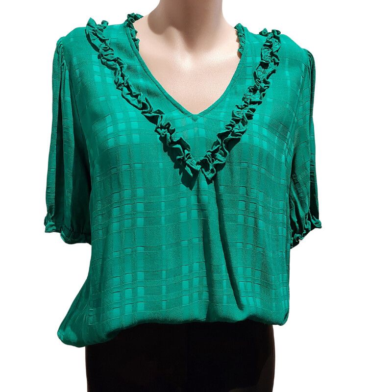 Emerald green top