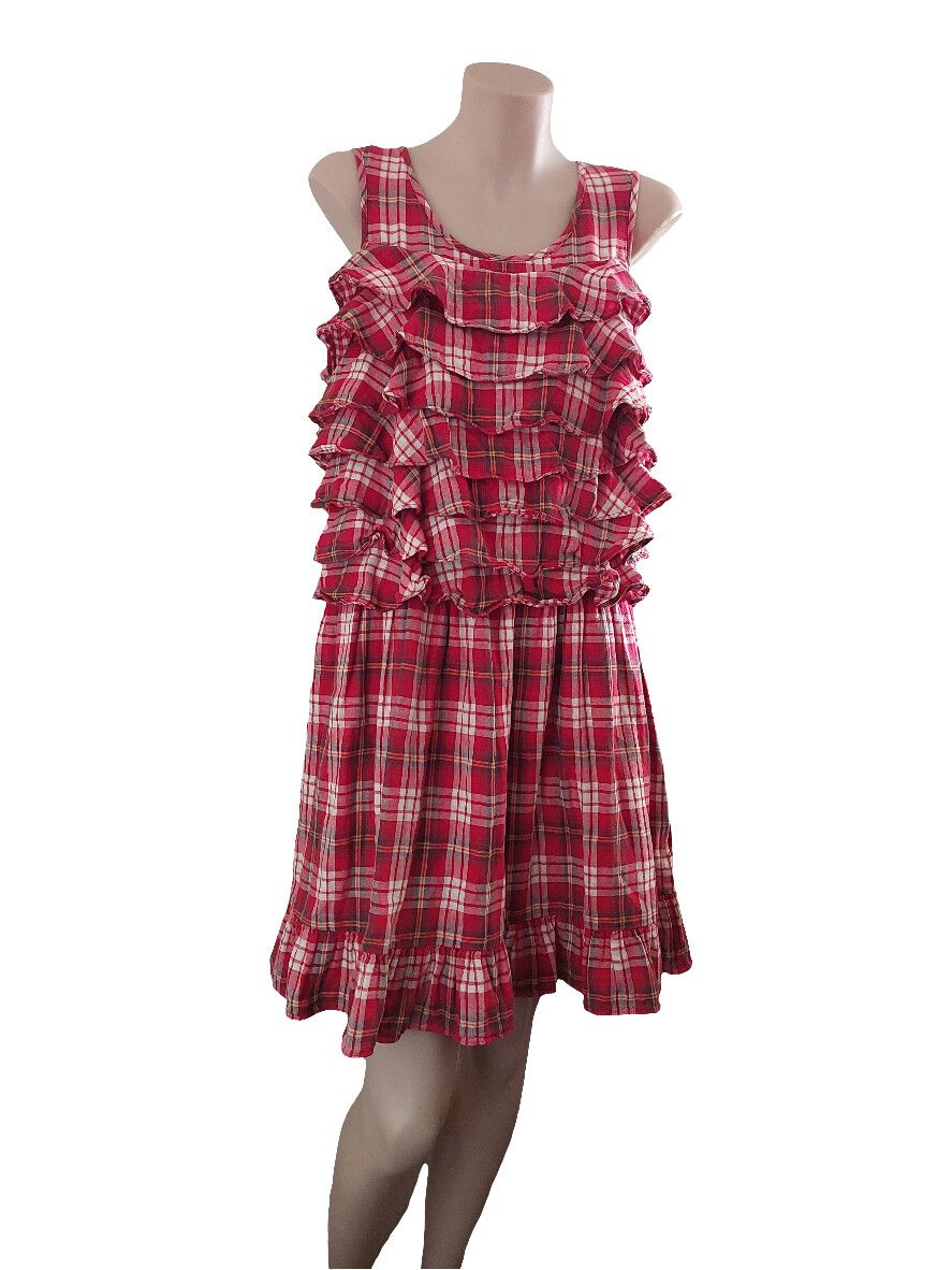 Trelise Cooper red square dress, S, size 10