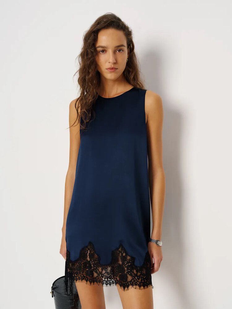 Reformation Jessalyn Silk Dress