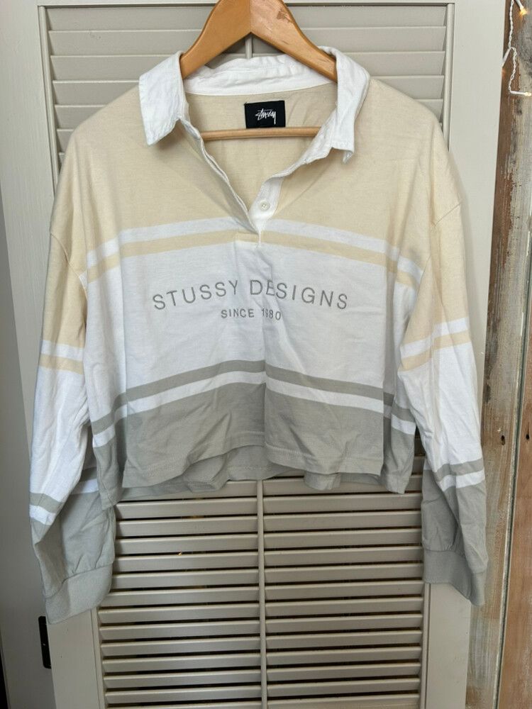 Slightly Cropped Long Sleeve Shirt