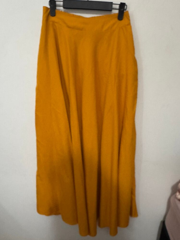 Gold Maxi Skirt