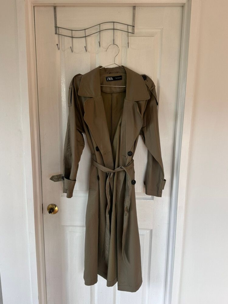 Zara Khaki Trench
