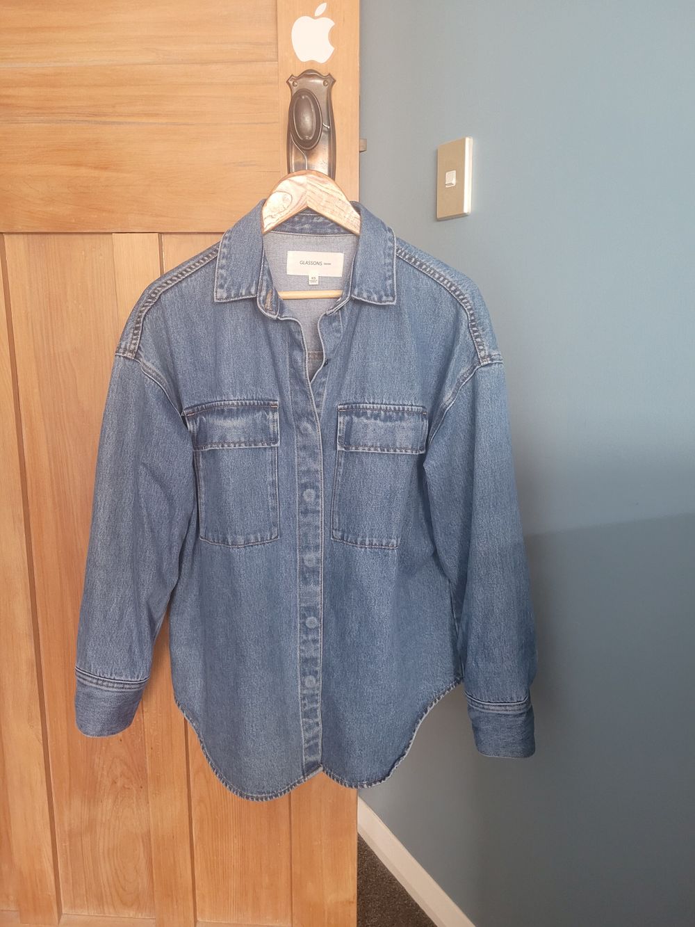 Glassons Blue Denim Shirt