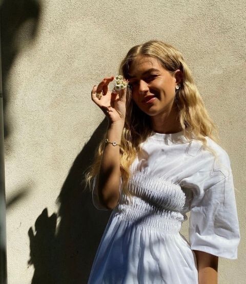Rouched tee