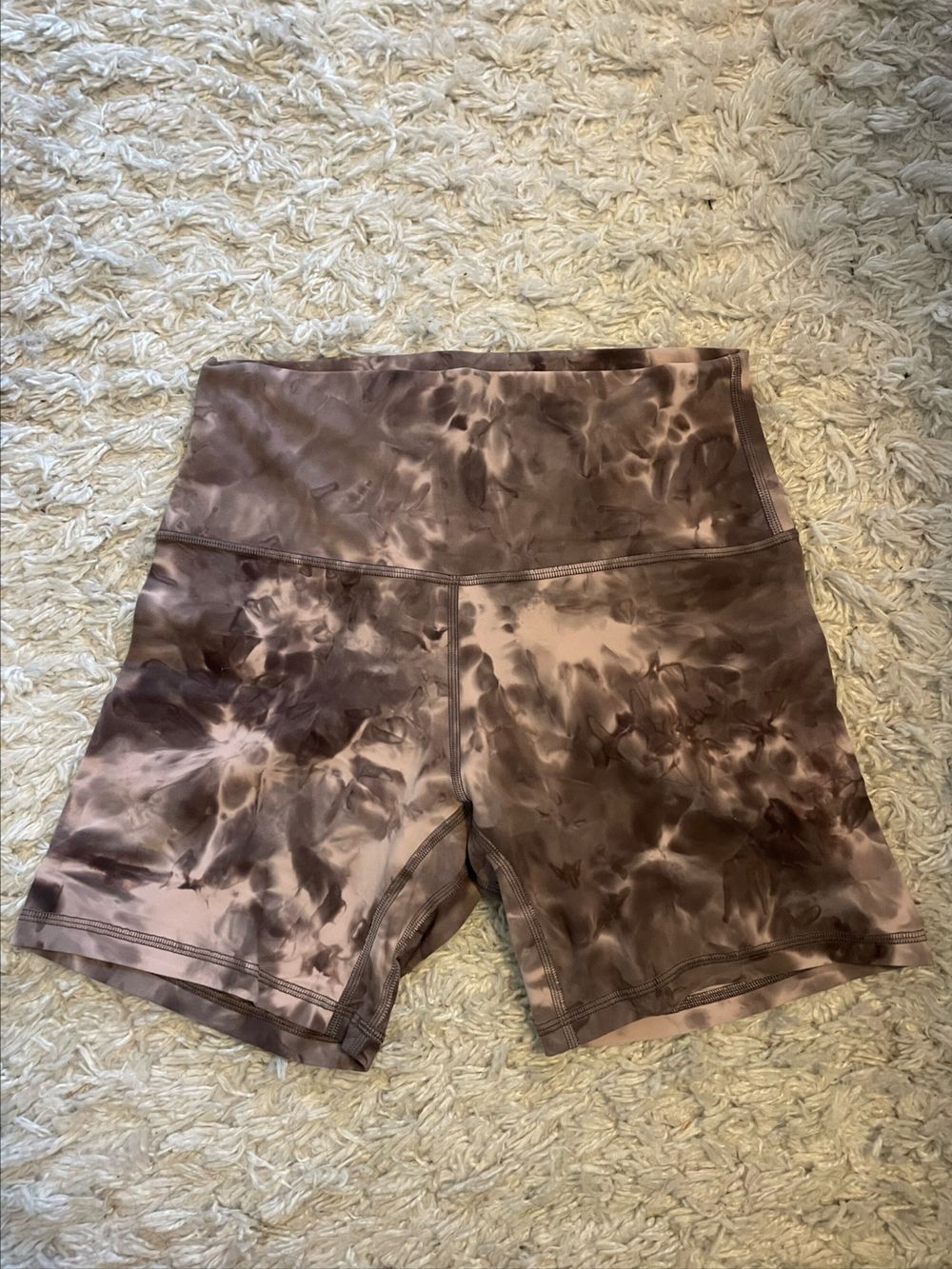 Lululemon tie dye shorts
