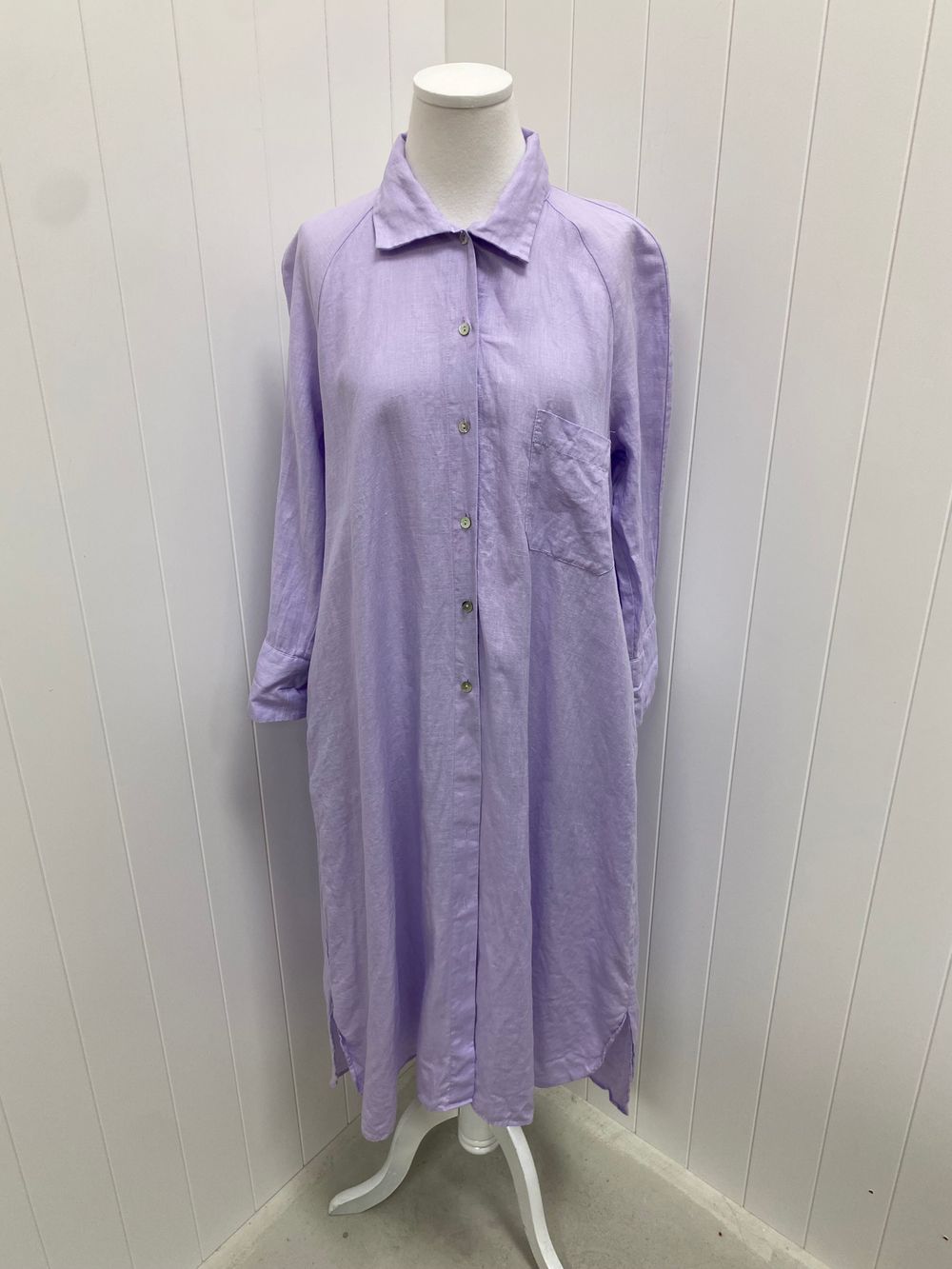 purple shirt dress zara Zara Purple Circle Geometric Print Long Sleeve Belted Midi Shirt Dress Size XS