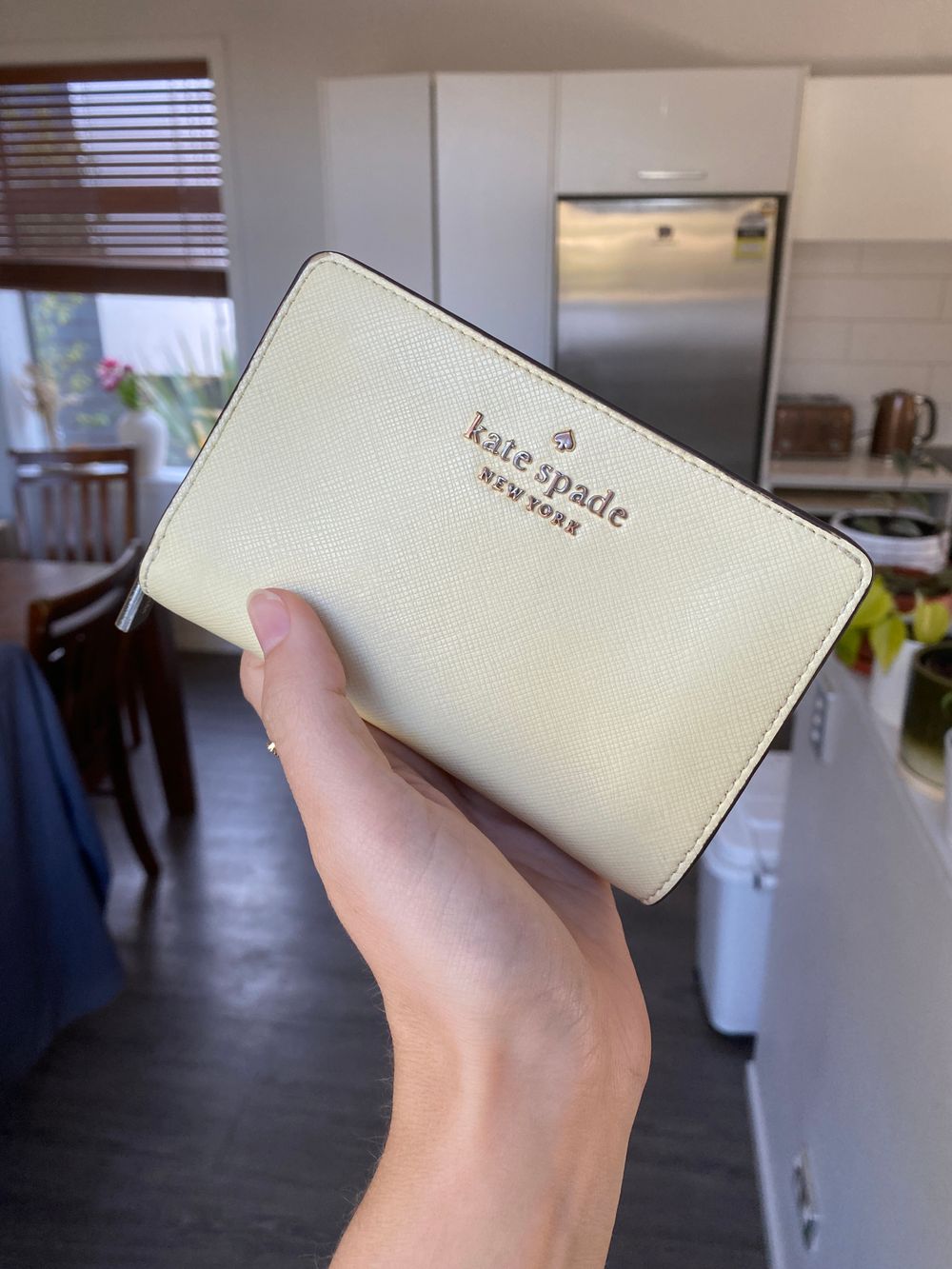 Buttermilk Yellow Kate Spade Wallet Purse