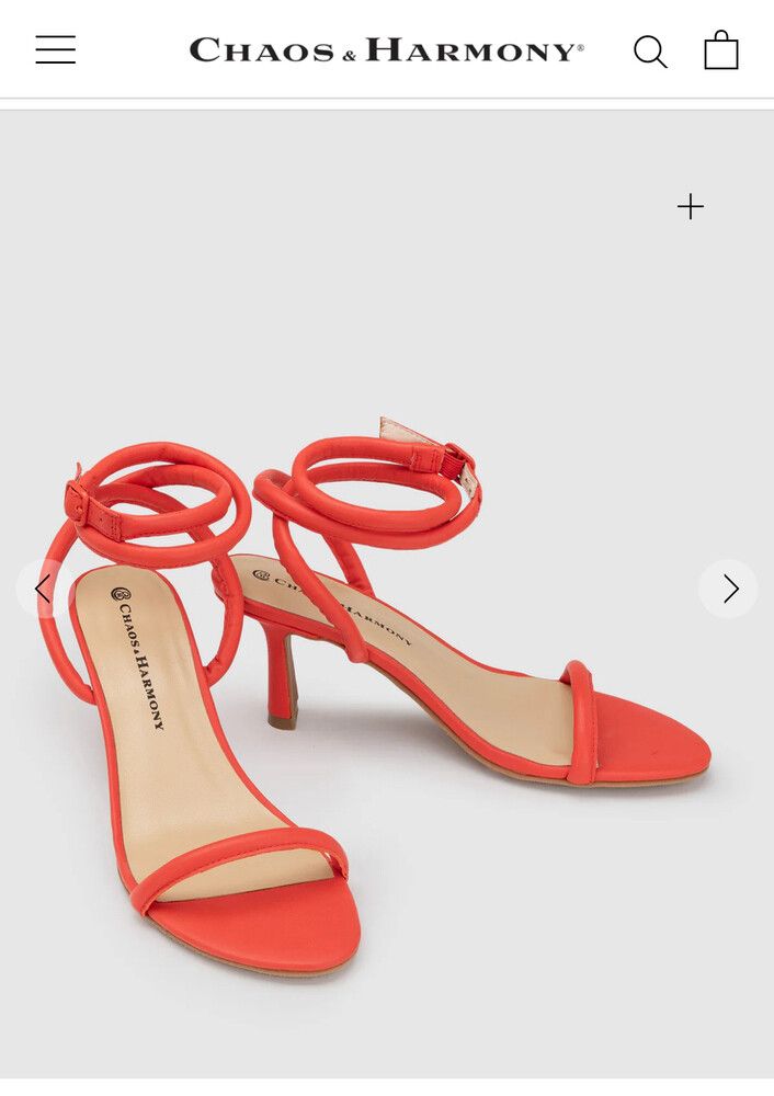 Chaos & Harmony kitten heels