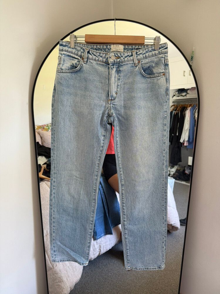 Neuw Blue Straight Leg Jeans