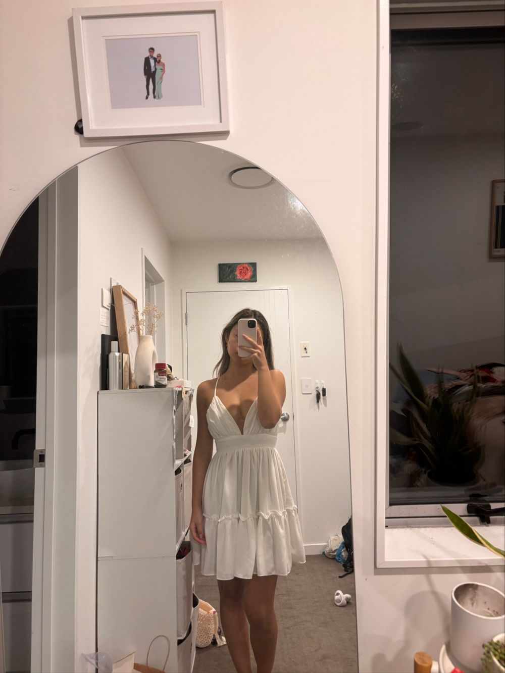 White Mini Dress