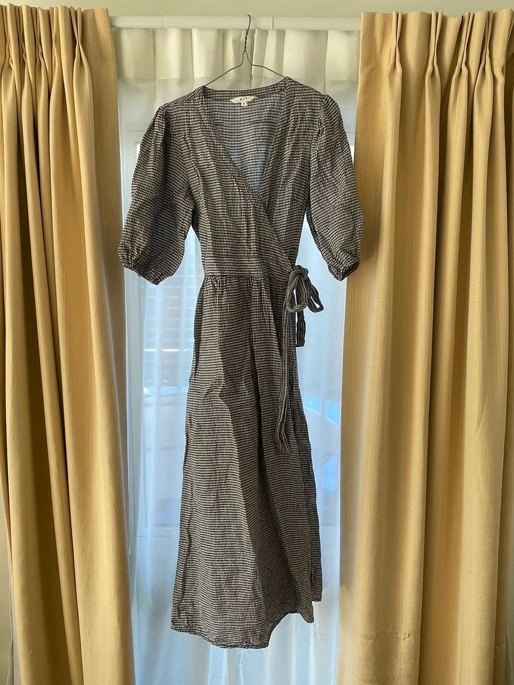 chinese dress ladies Shop The Linen Studio Strapless Dress (Apple Green)