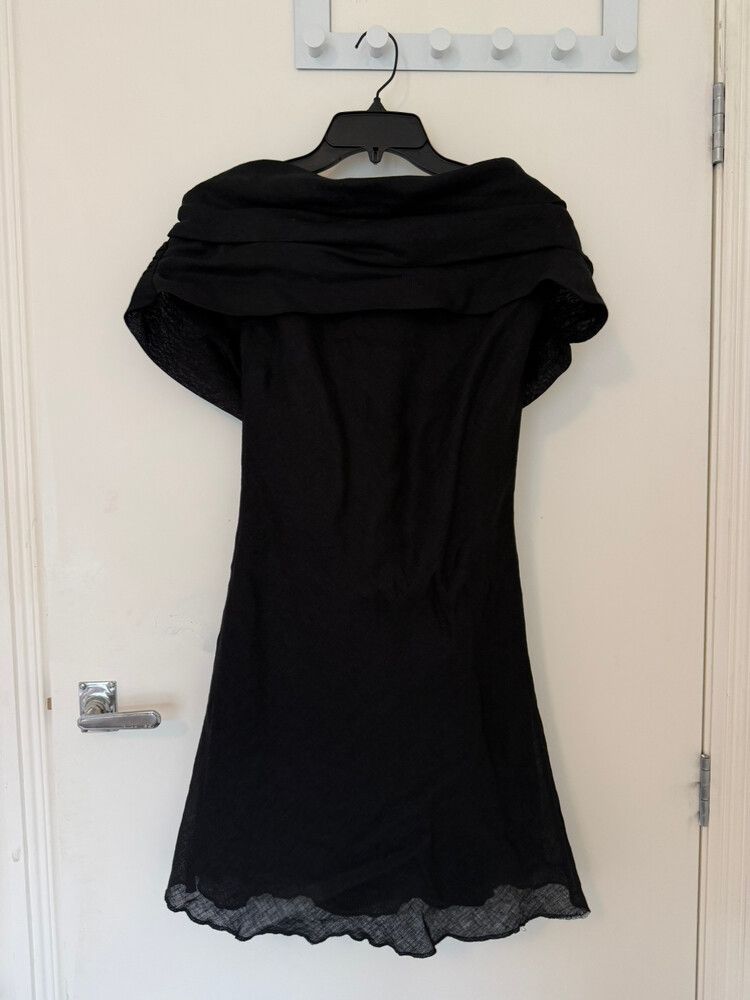Marle Black Strapless Dress