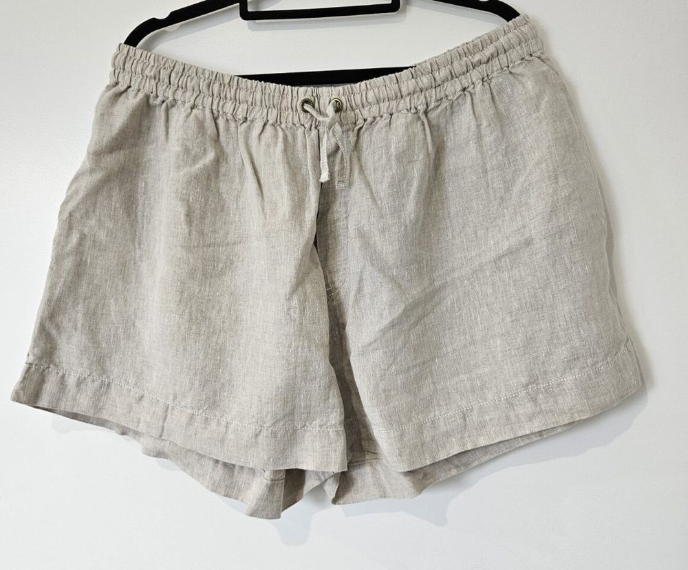 Karen Walker Fair Trade linen shorts - BNWT, size 14