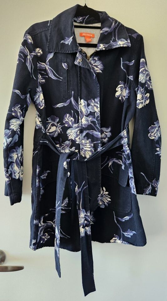 Pre-loved Joe Fresh floral jacket, size S