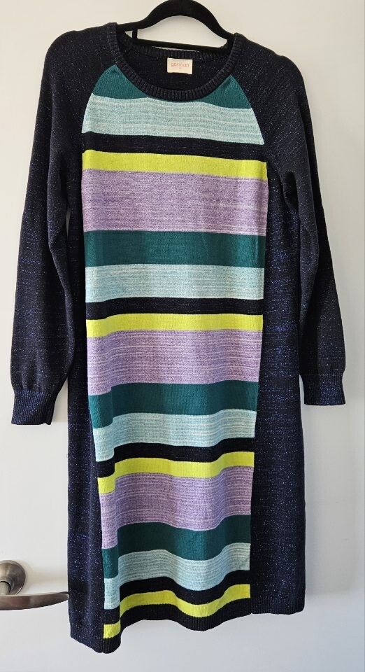 cowl neck knit dress Yana Cowl Neck Knit Dress in Reflecting Pond – Veneka