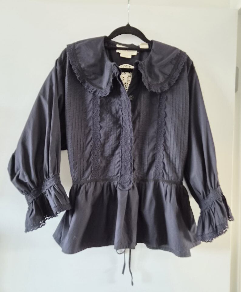 Karen Walker organic cotton blouse, size 10