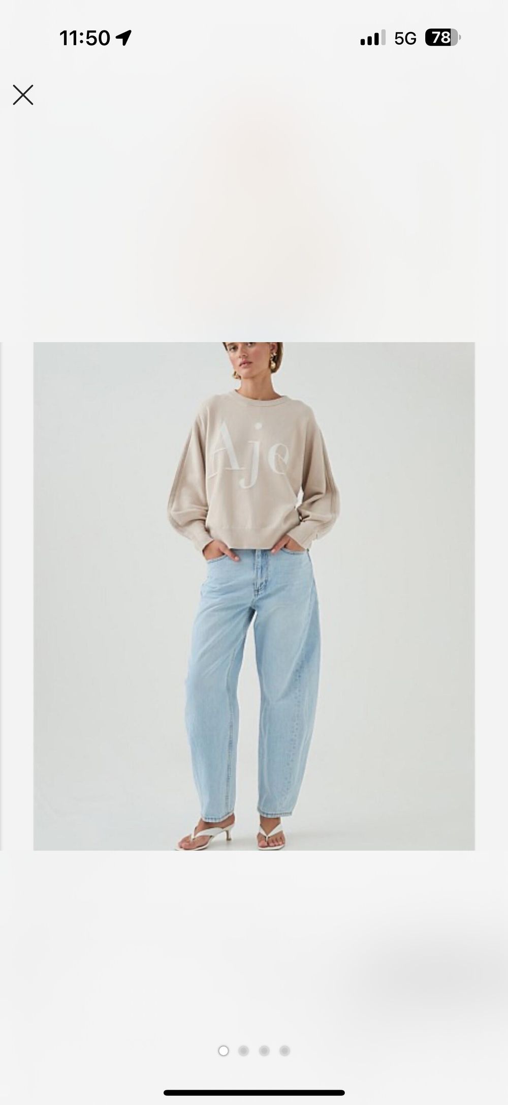AJE Arden knit