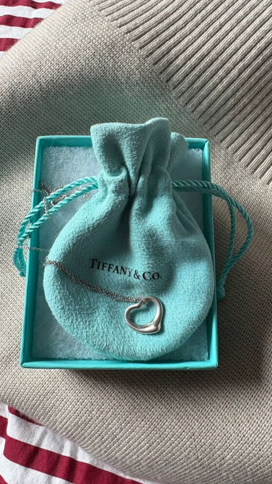 Tiffany & Co. Elsa Peretti Heart Necklace