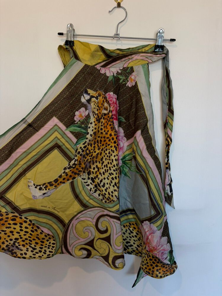 Made in Italy Silk Halter Top.