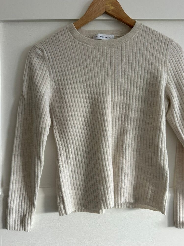 Assembly Label knit top