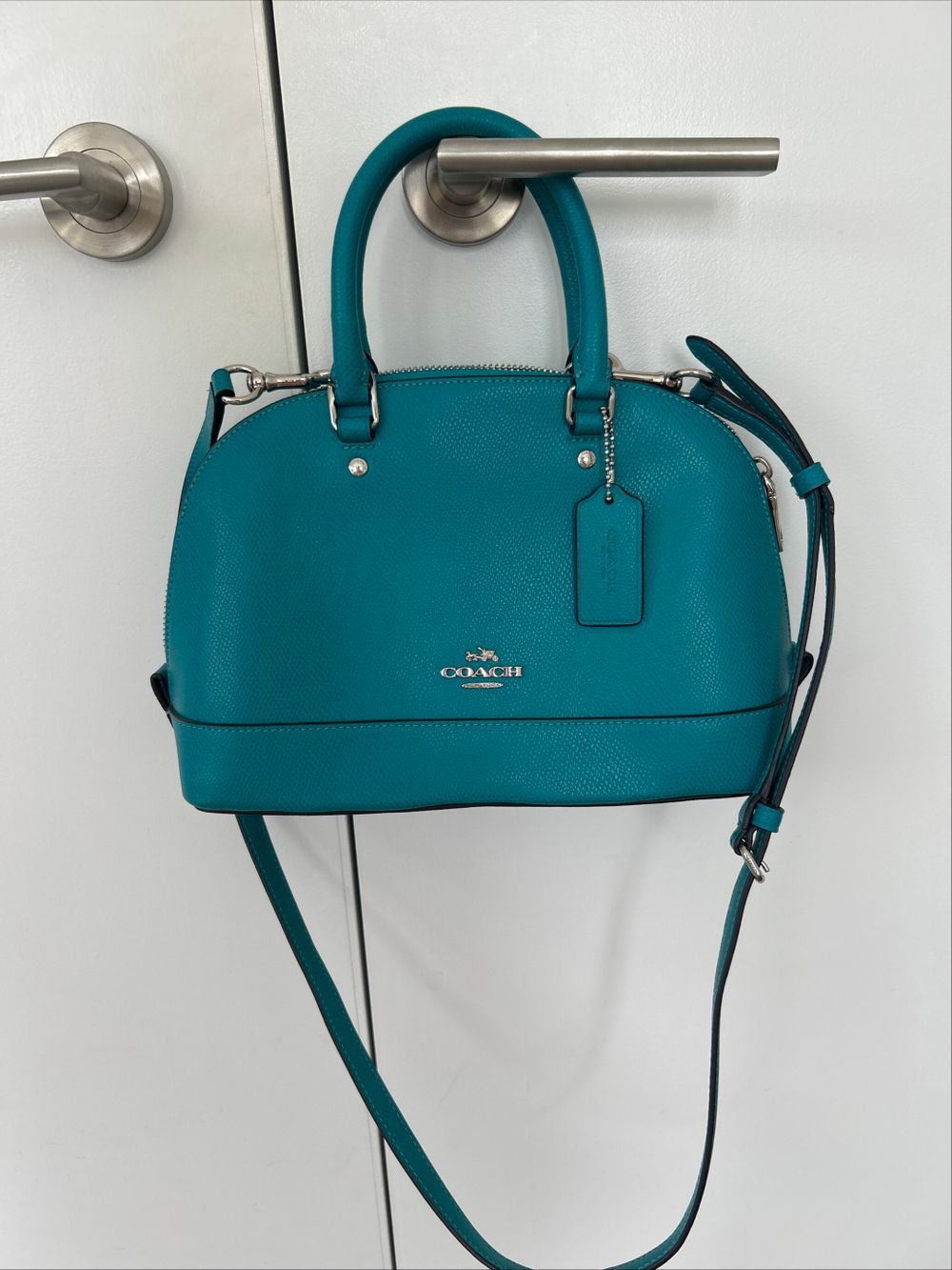 Coach Turquoise Crossbody Bag