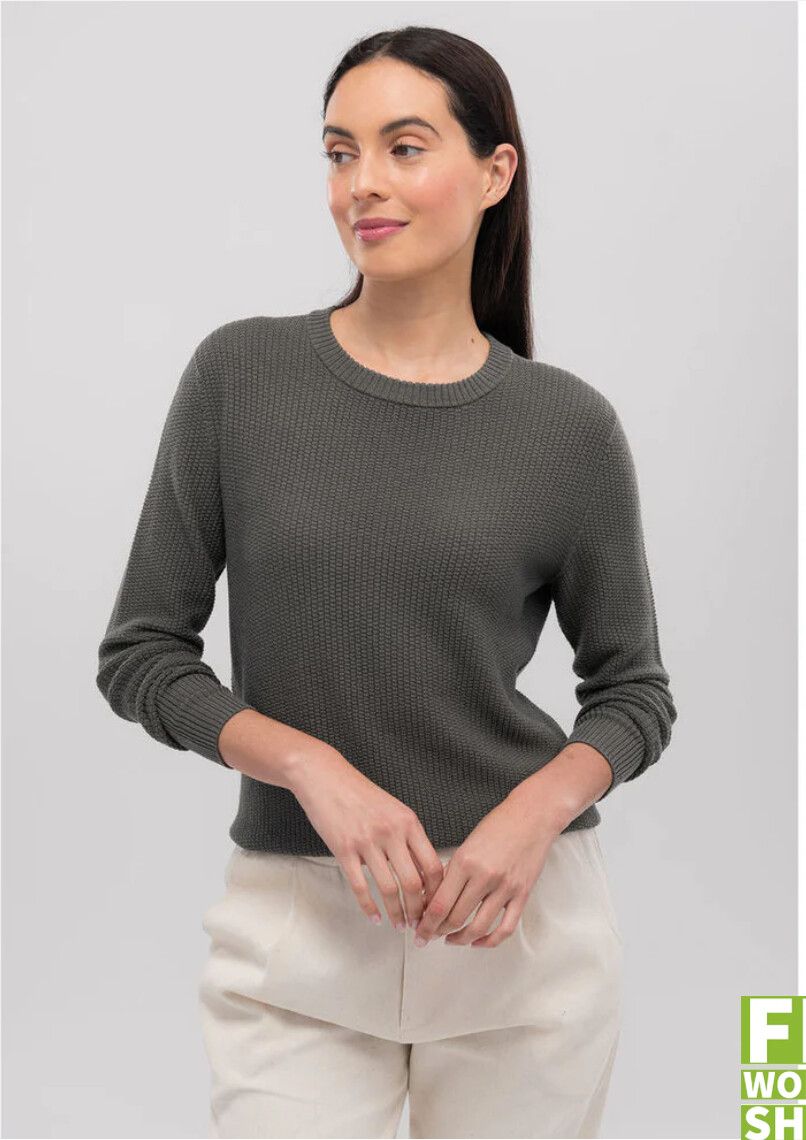UNTOUCHED WORLD / liv sweater in glenthorpe merino / XL / new