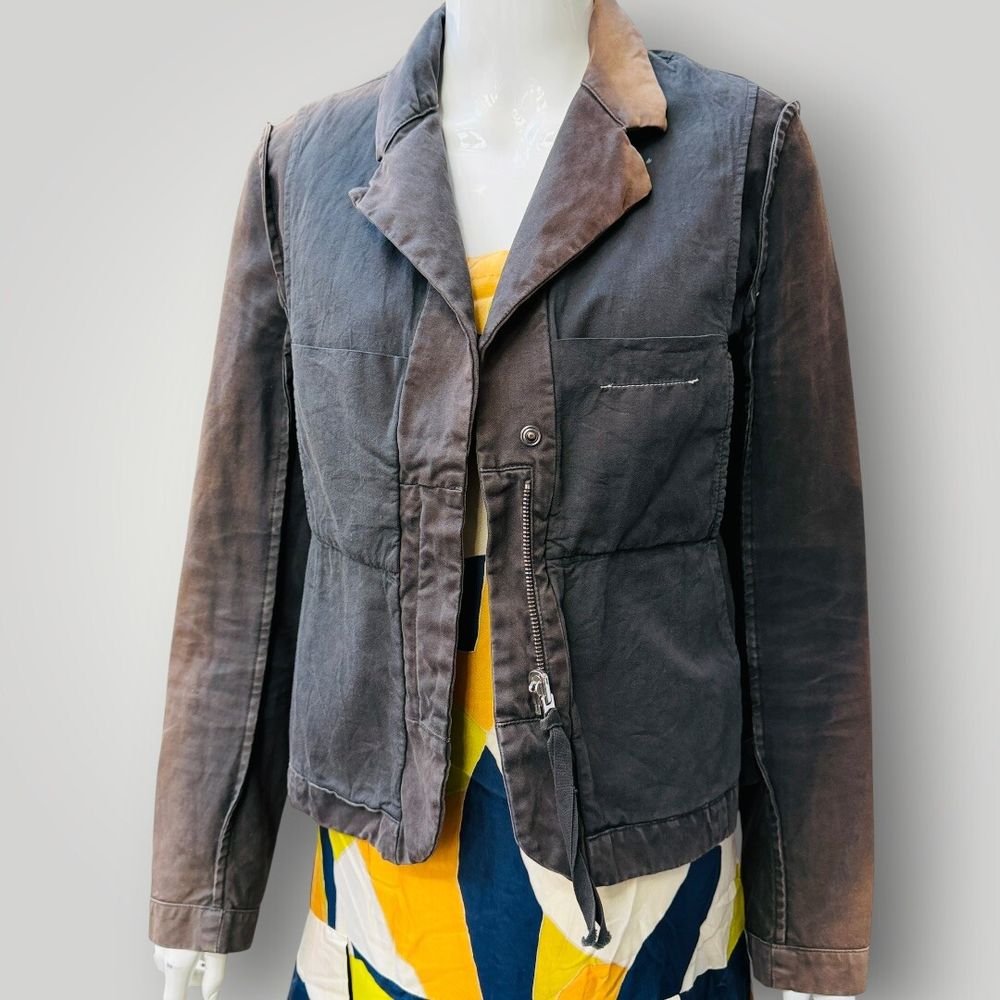 2000s vintage / MARGIELA / reversible grey blazer / 42