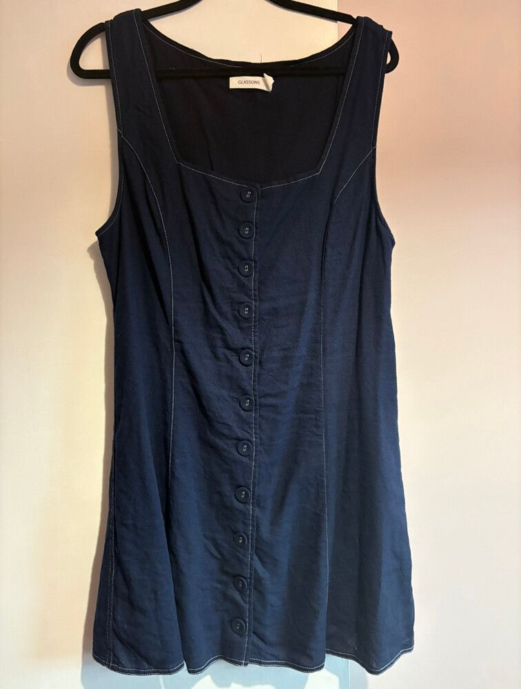 Glassons Navy Mini Dress