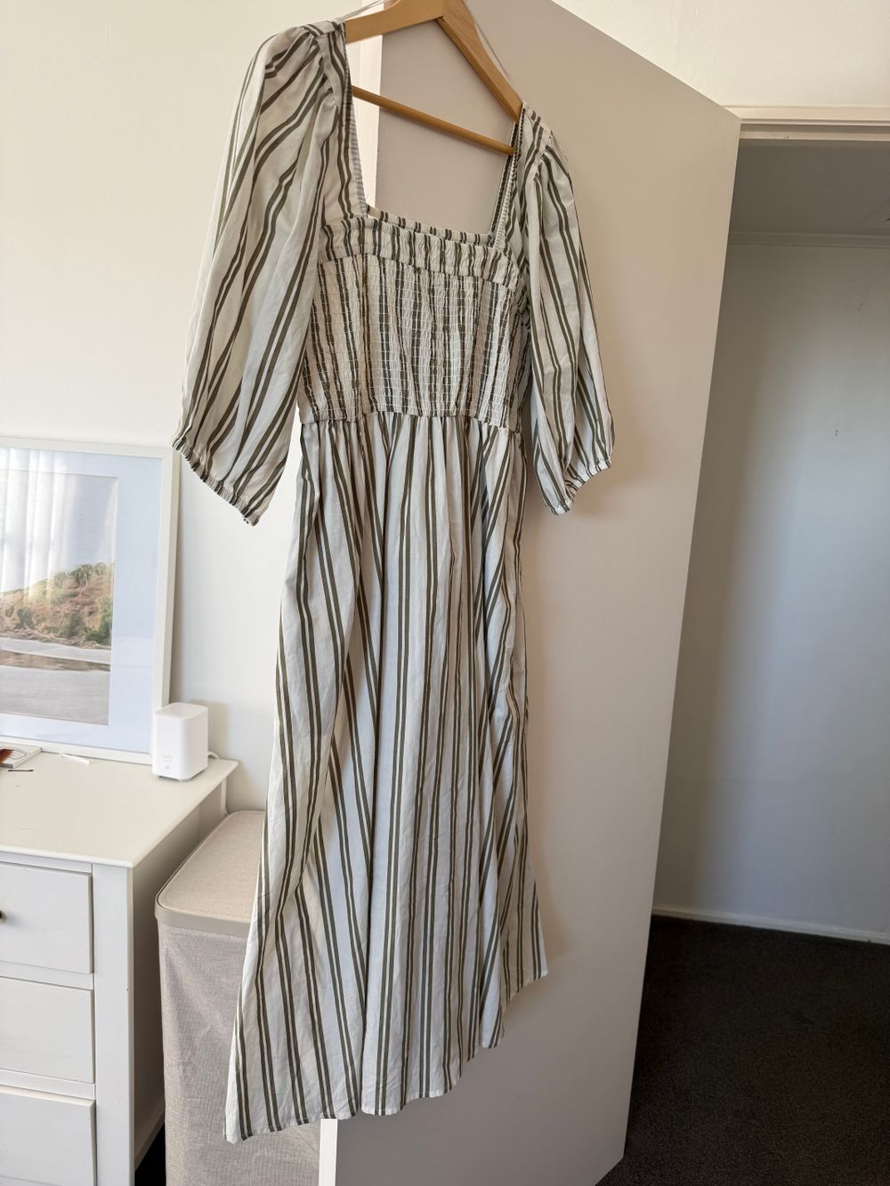 Anko Green Striped Dress