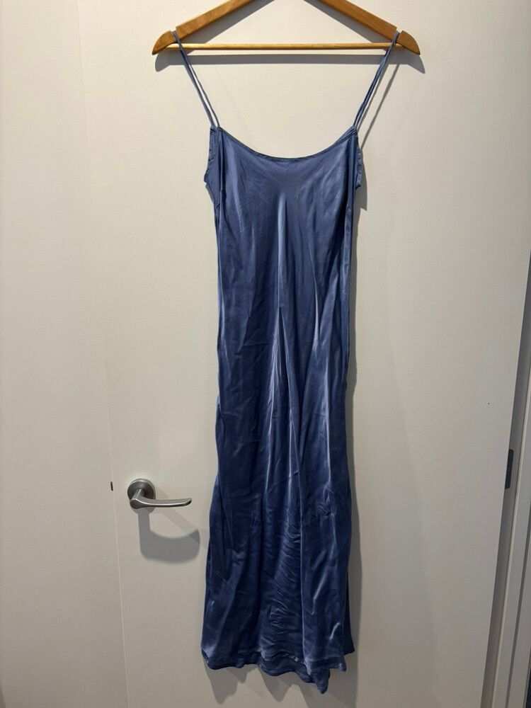 Blak Silk Slip