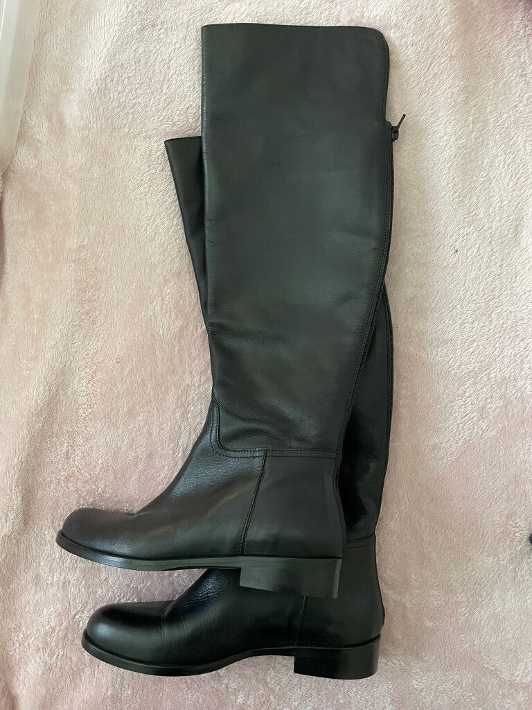Maher Black Boots Size 36
