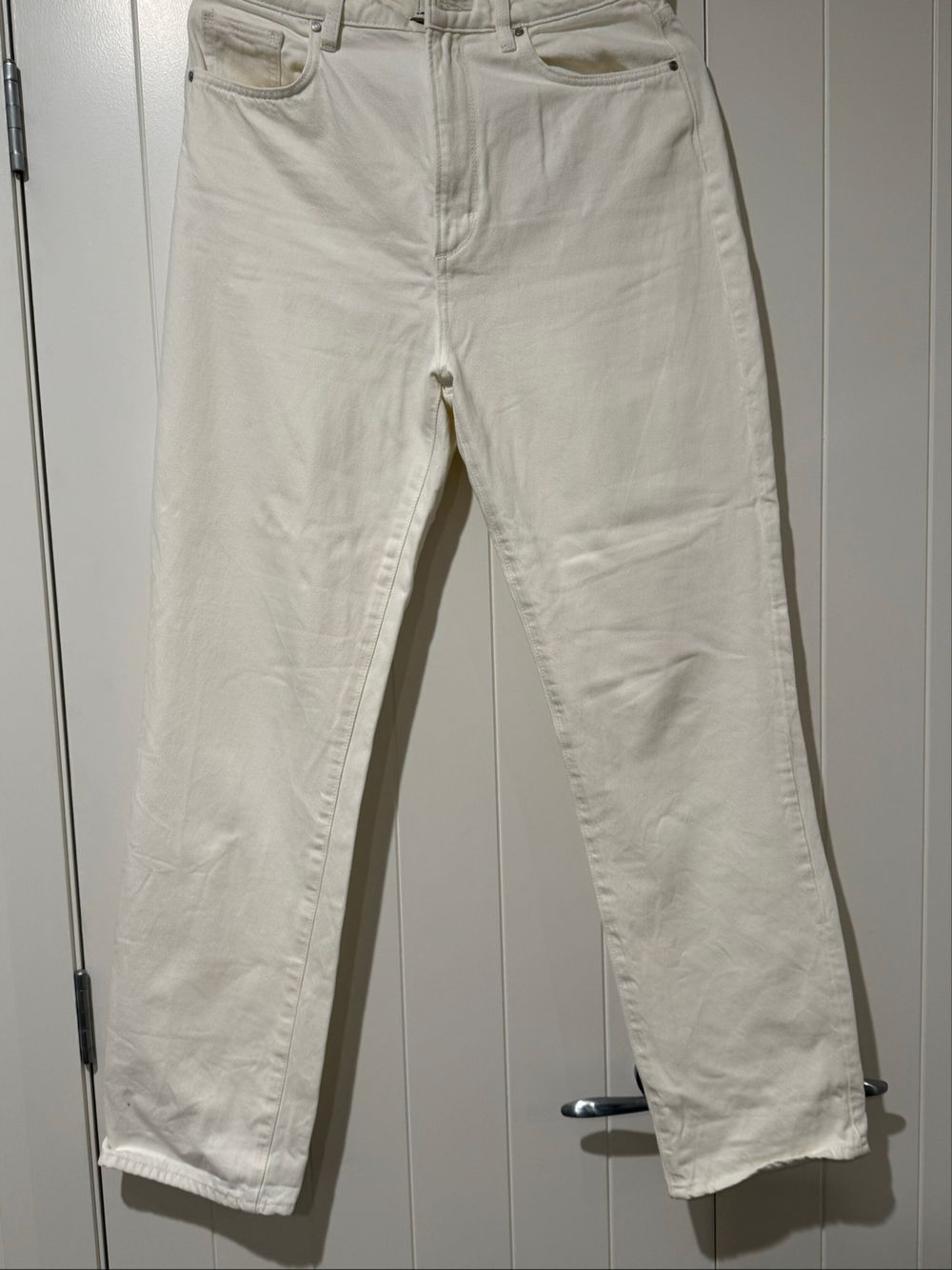Neuw Nico off White Straight Leg Jeans