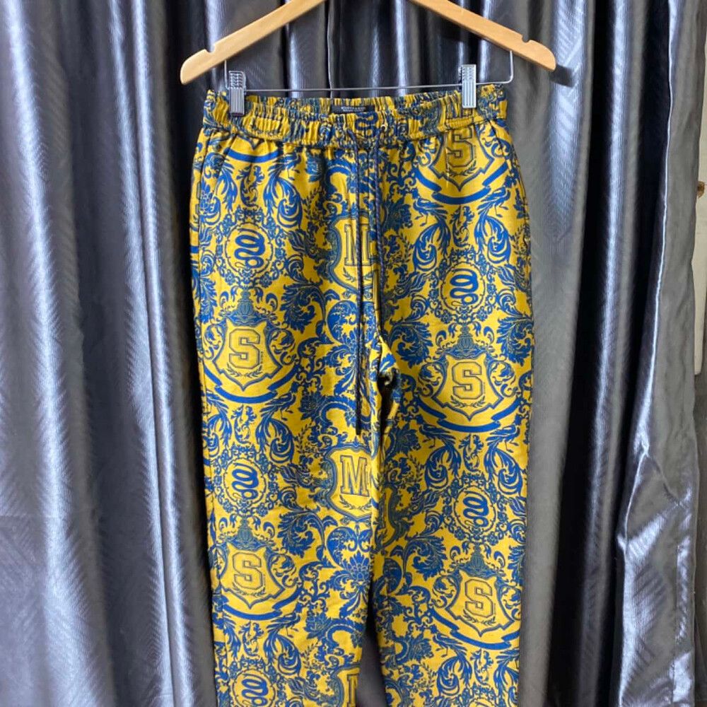 Scotch & Soda Print Pants w drawstring waist