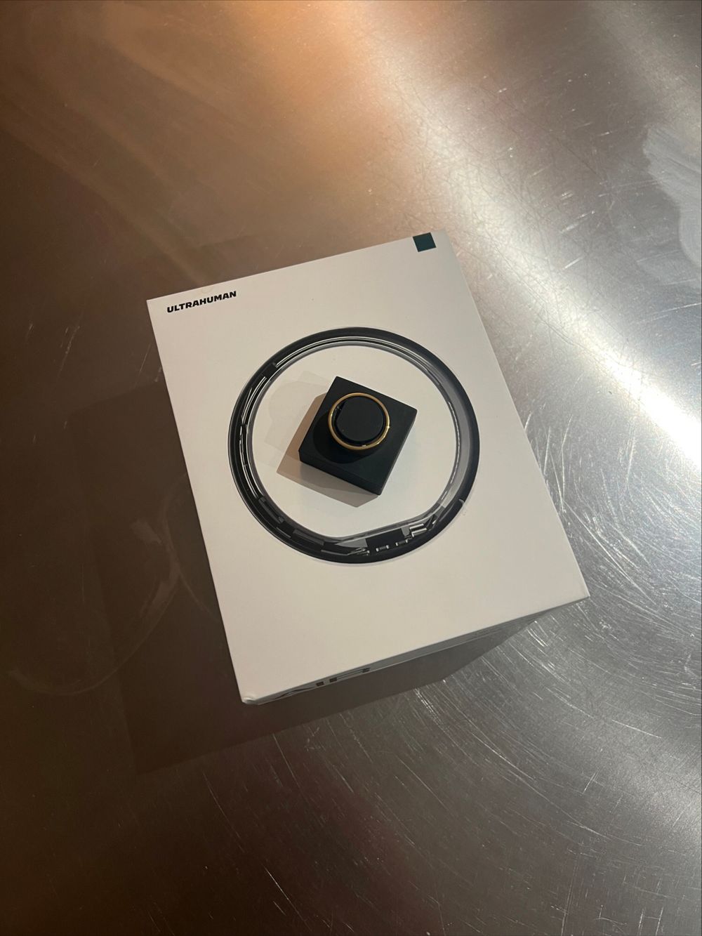 Ultrahuman Gold Smart Ring Size 8