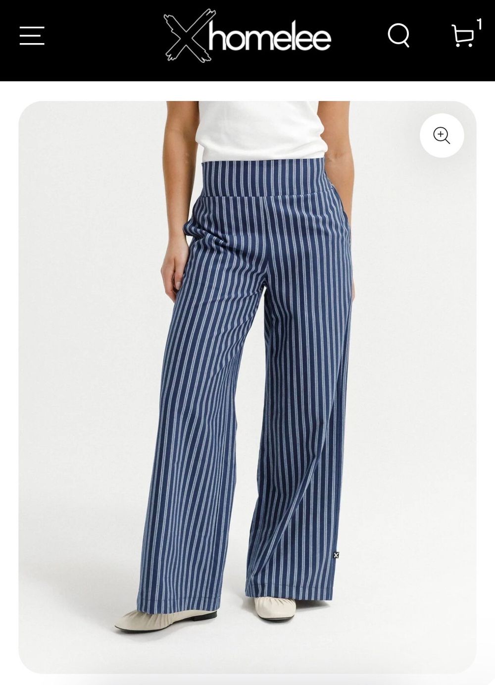 Homelee Sawyer Navy Stripe Pants