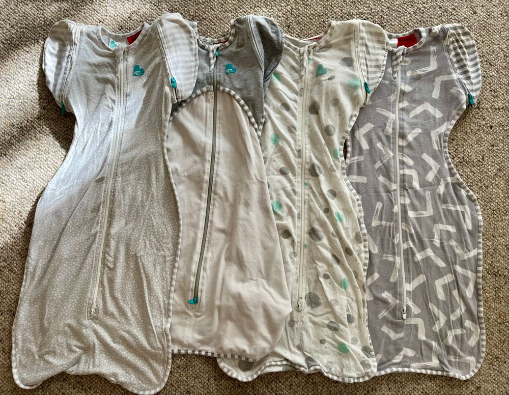 4 x Love To Dream Swaddle Up Transition Bags